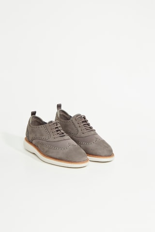 Derbies de nobuk Brantin - Gris oscuro