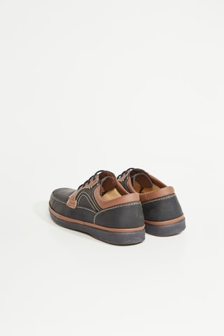 Derbies de piel Supa - Azul marino