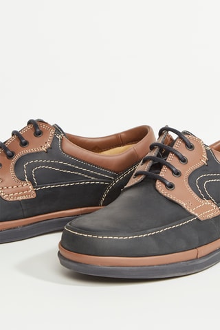 Derbies de piel Supa - Azul marino