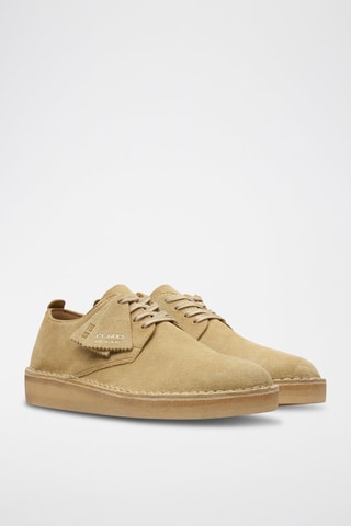 Derbies de nobuk Coal - Beige