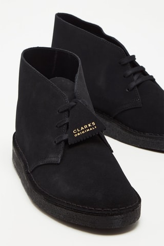 Botas de nobuk Desert Coal - Negro