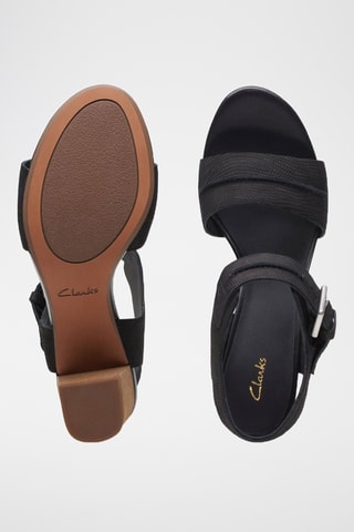 Sandalias de piel de tacón KarseaHi - Negro