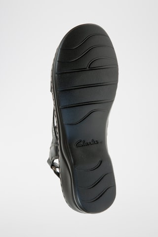 Sandalias de piel de tacón Lexi Carmen - Negro