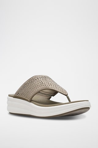 Sandalias de cuña Drift - Verde oliva