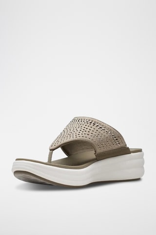 Sandalias de cuña Drift - Verde oliva