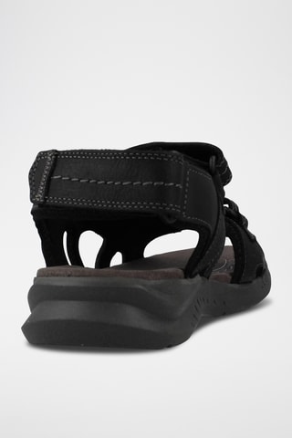 Sandalias de piel Walkford - Negro