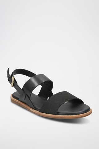 Sandalias de piel Karsea - Negro