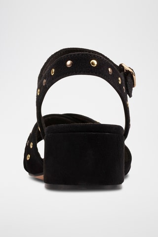 Sandalias de nobuk Sheer35 Strap - Negro