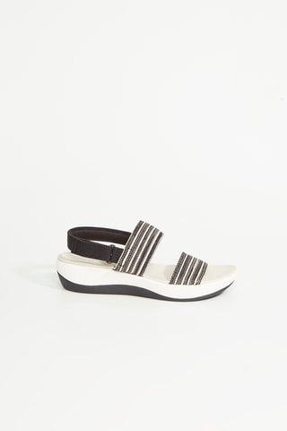 Sandalias de cuña Arla - Negro