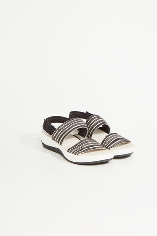 Sandalias de cuña Arla - Negro