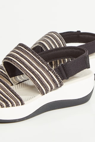 Sandalias de cuña Arla - Negro