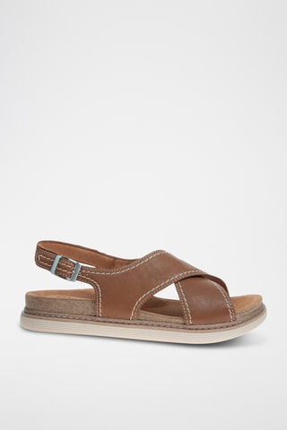 Sandalias de piel Arwell - Camel