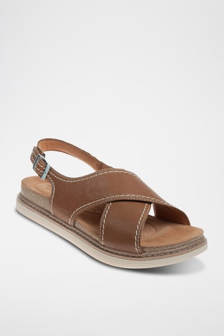 Sandalias de piel Arwell - Camel