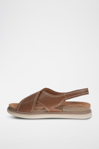 Sandalias de piel Arwell - Camel