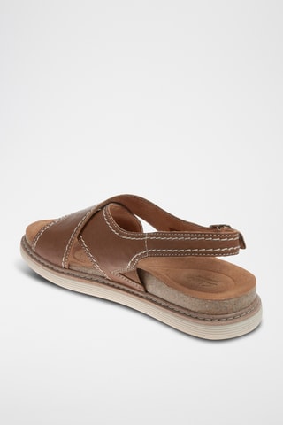 Sandalias de piel Arwell - Camel