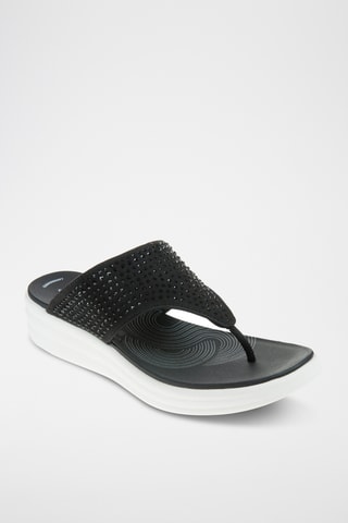 Sandalias de cuña Drift - Negro