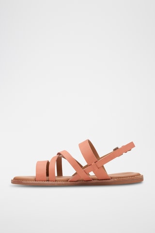 Sandalias de nobuk Karsea - Rosa empolvado