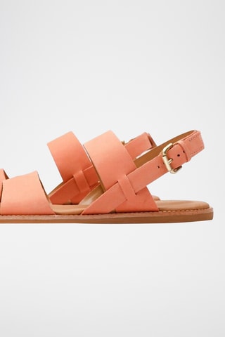 Sandalias de nobuk Karsea - Coral
