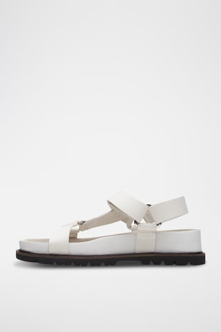 Sandalias de piel Orianna - Blanco