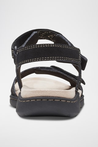 Sandalias de nobuk Amanda - Negro