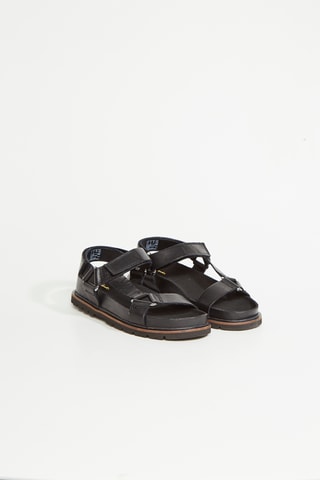 Sandalias de piel Orianna - Negro