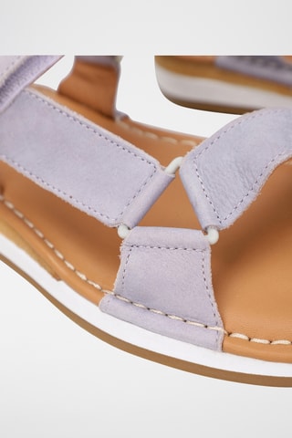 Sandalias de nobuk CraftSun - Violeta