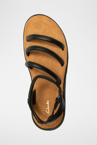 Sandalias de piel Jemsa - Negro