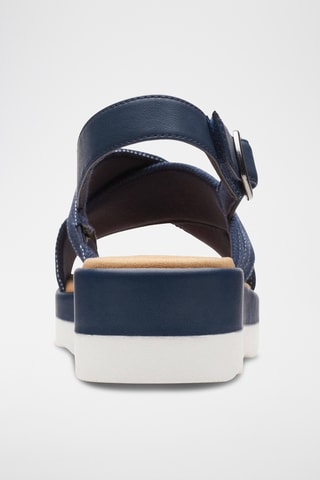 Sandalias con plataforma Clara - Azul marino