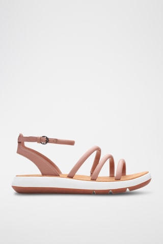Sandalias de piel Jemsa - Rosa