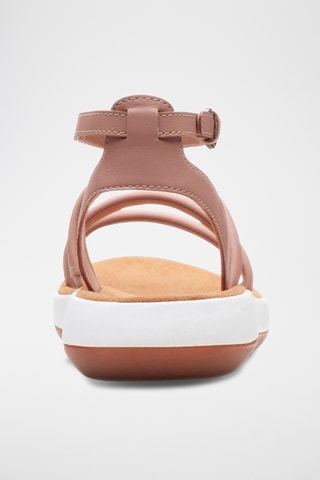 Sandalias de piel Jemsa - Rosa