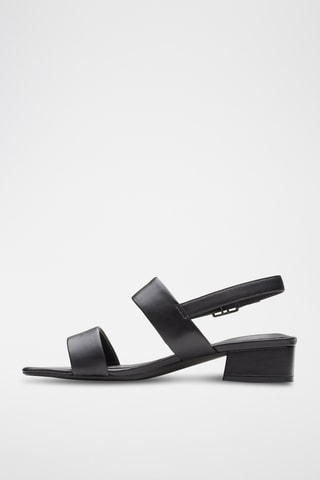 Sandalias de piel Seren25 Strap - Negro