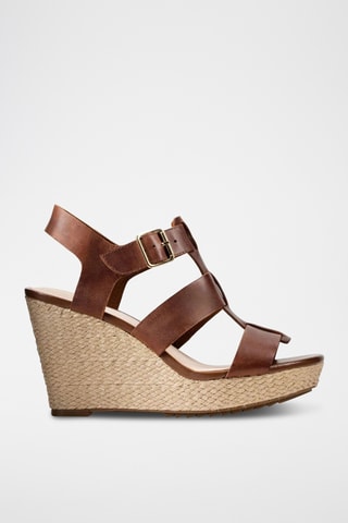 Sandalias de cuña Maritsa 95 - Marrón