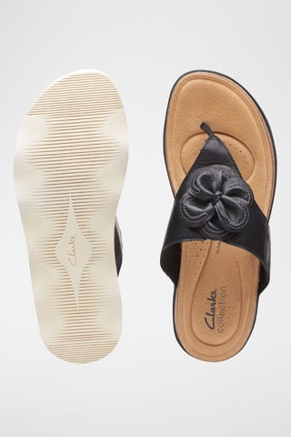 Sandalias de piel Brynn - Negro