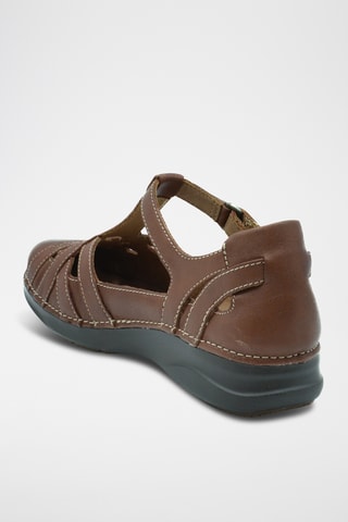 Sandalias de piel Appley - Marrón oscuro