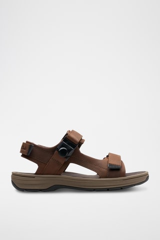 Sandalias de piel Saltway - Marrón