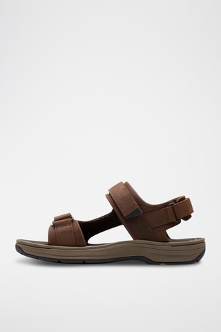 Sandalias de piel Saltway - Marrón