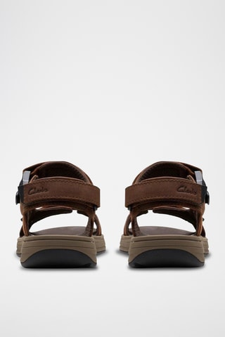 Sandalias de piel Saltway - Marrón