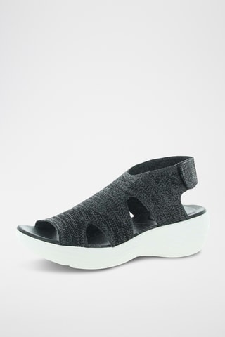 Sandalias de cuña Marin Sail - Negro