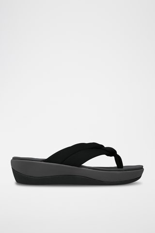 Sandalias de cuña Arla - Negro