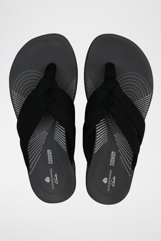 Sandalias de cuña Arla - Negro