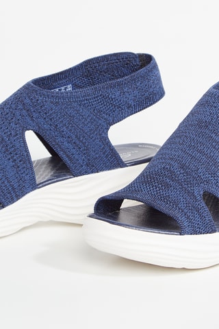 Sandalias de cuña - Azul marino