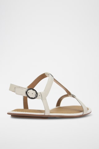 Sandalias de piel Risi Hop - Blanco