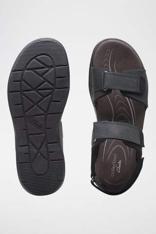 Sandalias de piel Hapsford - Negro