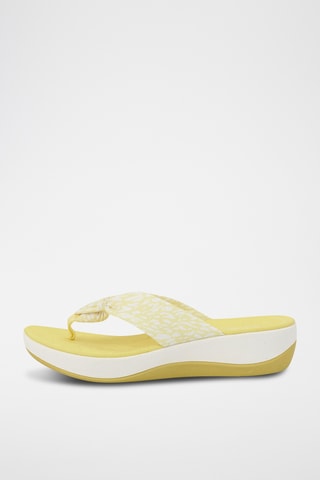 Sandalias de cuña Arla - Amarillo