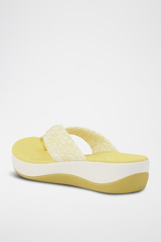 Sandalias de cuña Arla - Amarillo