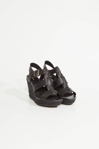 Sandalias de cuña Maritsa 95 - Negro