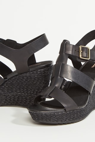 Sandalias de cuña Maritsa 95 - Negro