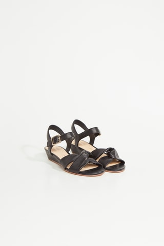 Sandalias de cuña Sense - Negro