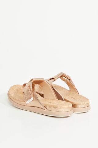 Sandalias Step June - Dorado