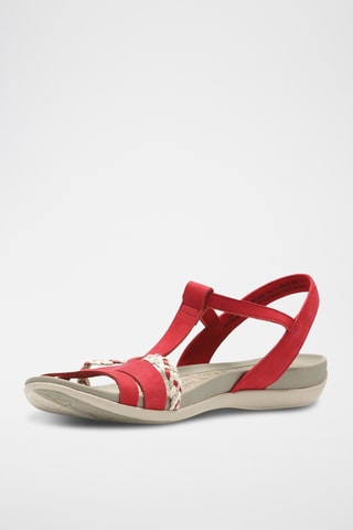 Sandalias de nobuk Tealite Grace - Rojo